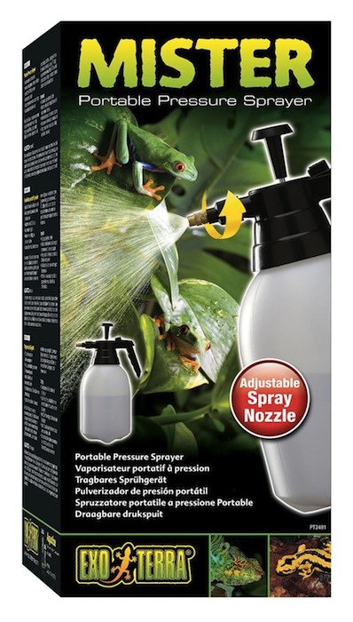 Spray brumisateur d'eau pour terrarium d'iguane